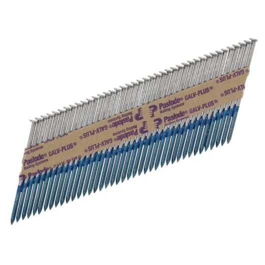 3.1 x 63mm IM360 Ring Nails Galv-Plus® Finish Box of 2200 + 2 Fuel Cells PAS141073 - Paslode