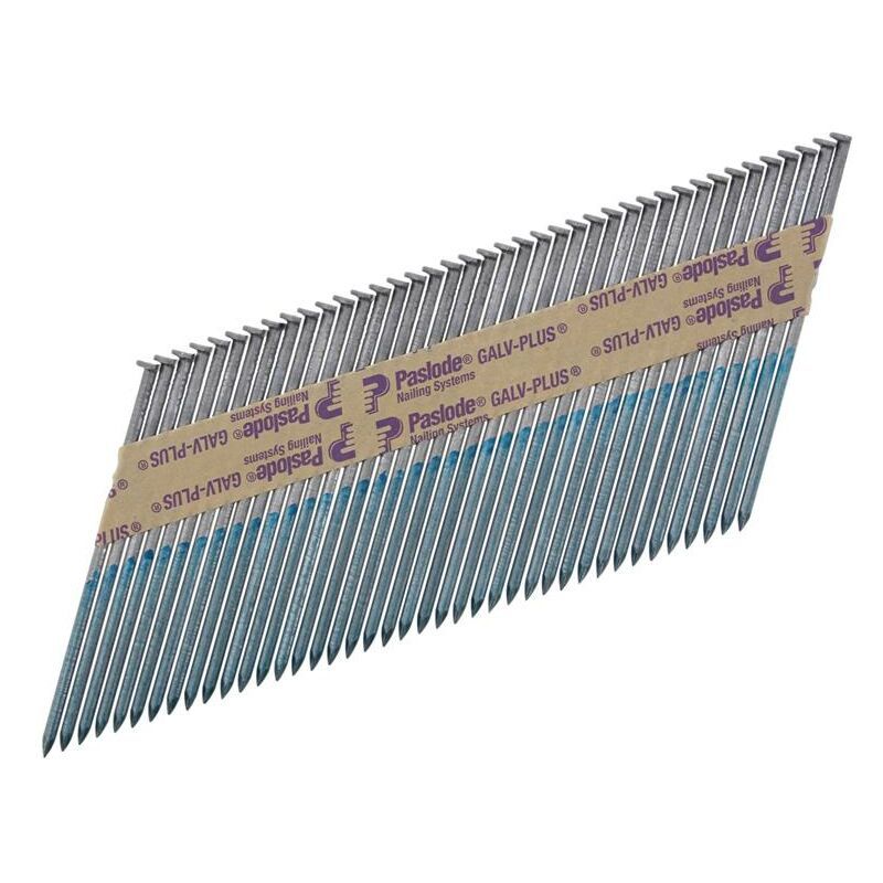 3.1 x 90mm IM360 Smooth Nails Galv-Plus® Finish Box of 1100 + 1 Fuel Cell PAS141077 - Paslode