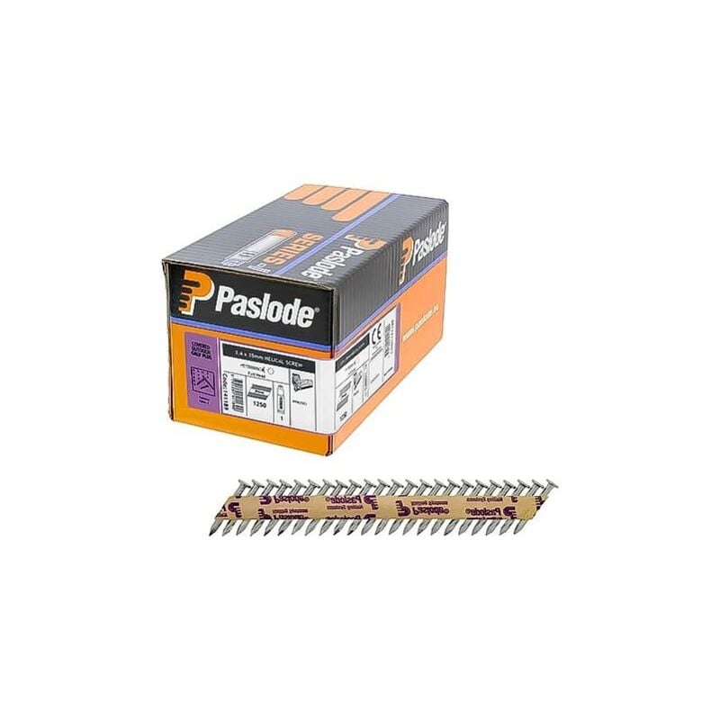 Liberon - Paslode 35mm x 3.4mm Twisted Electro Galvanised Nails PPN35Ci Pack Of 1250