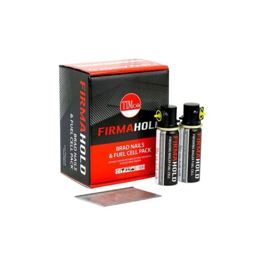 TIMco Firmahold Straight 16g x 19mm Galv Brads Nail With Gas