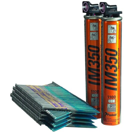 Nail fuel Pack 90mm x 3.1mm st Galv Plus qty 2,200 - Paslode