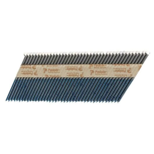 Paslode 2.8 x 63mm 350+ Ring Nails HD Galvanised Finish Box of 3300 + 3 Fuel Cells PAS141211