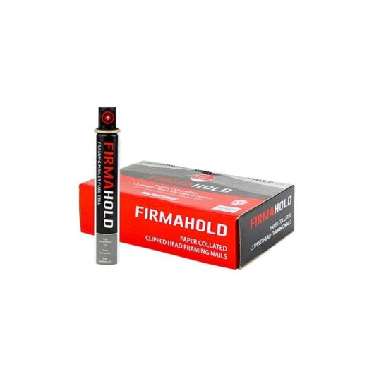TIMco Firmahold 2.8 x 50mm Collated Clipped Head Ring Shank Firmagalv Nails With Fuel Cell Qty 1100