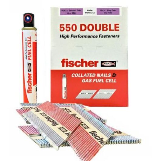 Fischer 540484 550 Double Nail Pack 90/75