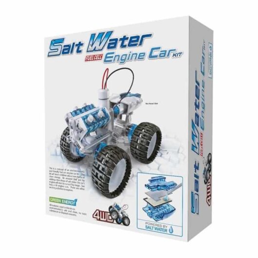 Construct and Create Salt Water Engine Car