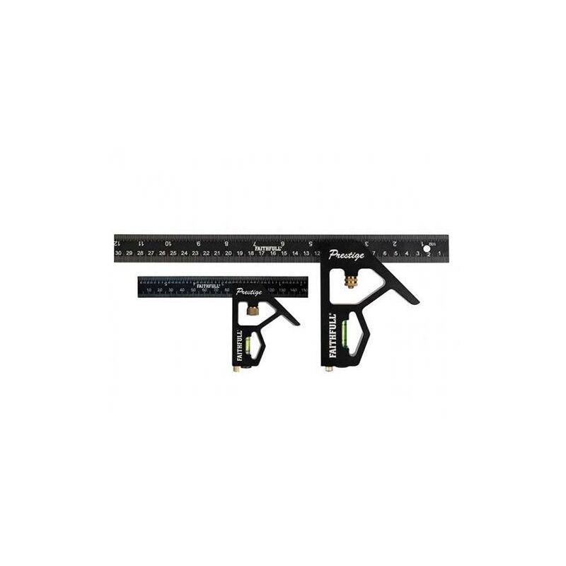 Fischer - Faithfull 150mm/300mm cnc Combi sq 2Pc