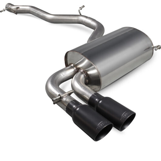 Scorpion Exhaust Cat-Back Daytona BLK - Audi S3 8P 2.0T Quattro (3 Door & Sportback) 06-12