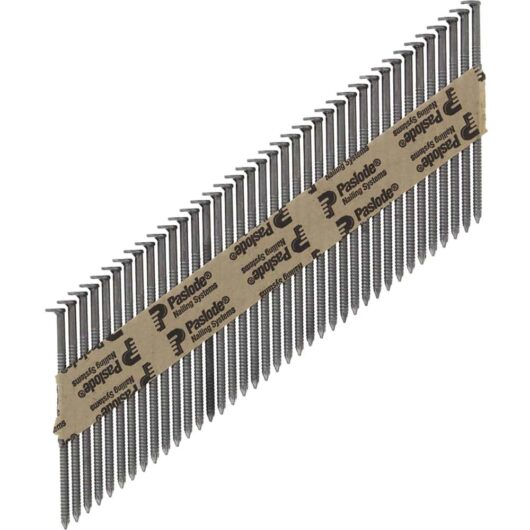 Paslode IM360CI Bright Ring Shank Collated Nails and Gas 75mm Pack of 2200