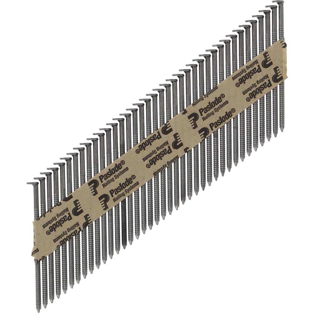Paslode IM360CI Bright Ring Shank Collated Nails and Gas 75mm Pack of 2200