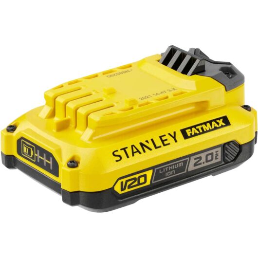 Stanley Fatmax V20 SFMCB202 18v Cordless Li-Ion Battery 2ah 2ah